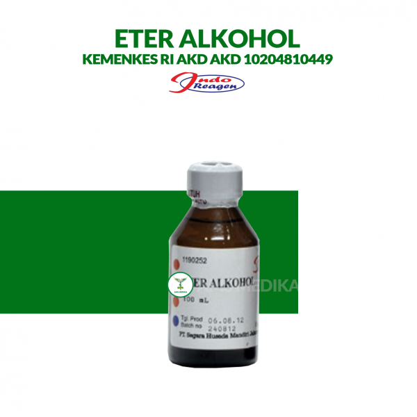 Ether Alkohol / Cairan Pembersih Mikroskop 100ml Indoreagen
