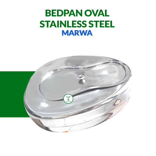 Bedpan / Pispot Sodok Oval Marwa