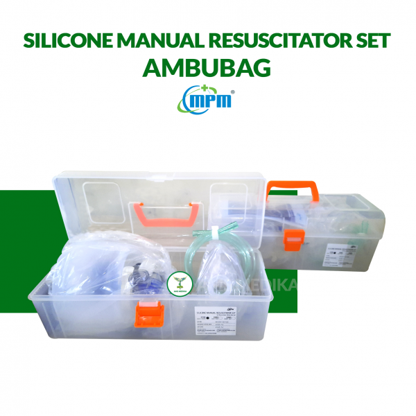 Ambubag Silicone Manual Resuscitator Set MPM