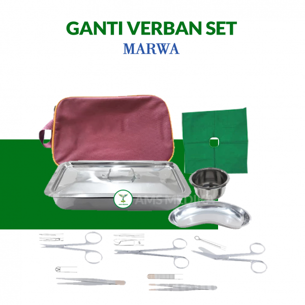 Ganti Verban Set / Bandage Instrument Set Marwa