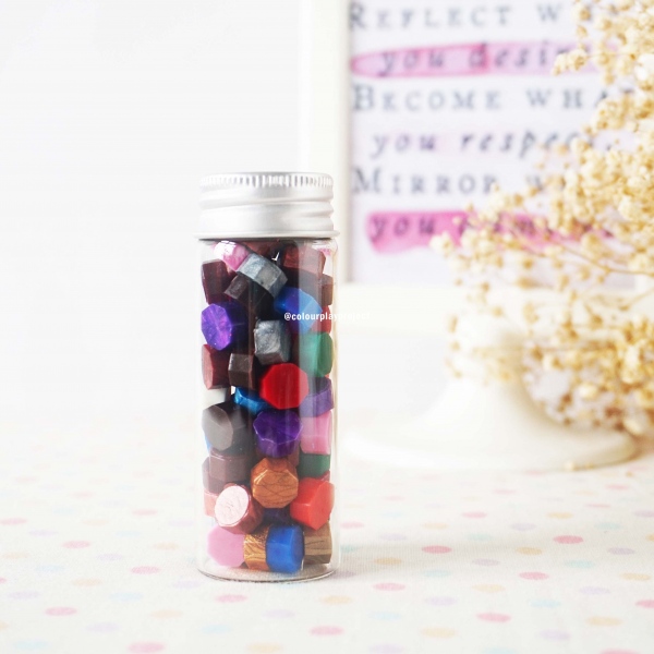 product Wax bead in bottle - Wax bead botol (untuk surat menyurat)