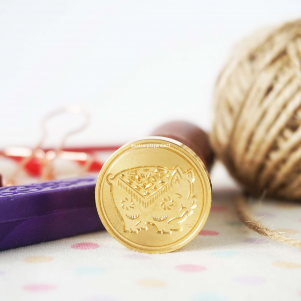 product Wax Stamp Chinese Zodiac 12 - Pig