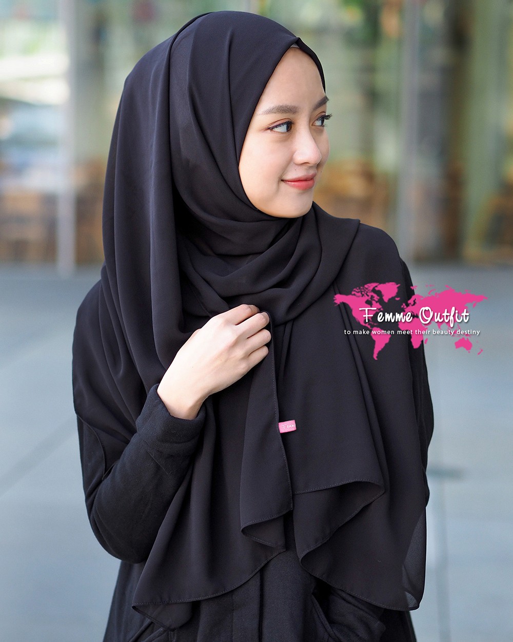 Hijab Tutorial Gita Savitri Devi X Femme Outfit