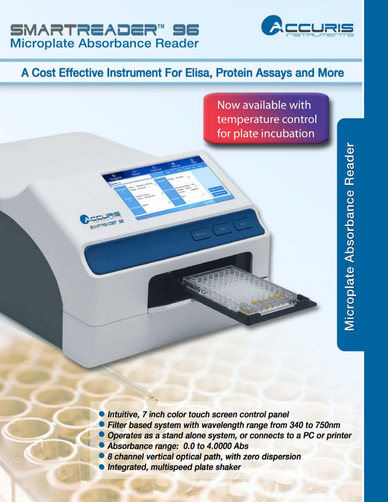 ACCURIS SmartReader 96, Microplate Absorbance Reader PT Mora Anugerah