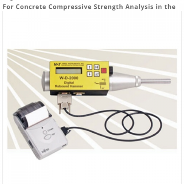 Digital/Manual Rebound Hammer Test PT Mora Anugerah Berkat