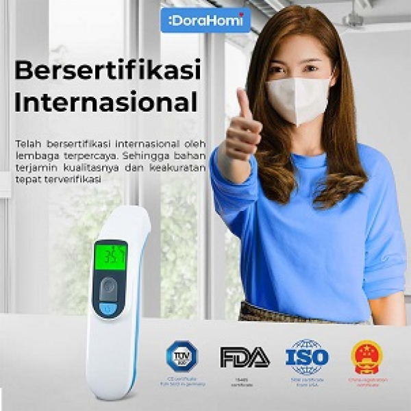product Thermogun Thermometer Digital Infrared alat pengukur suhu Akurat
