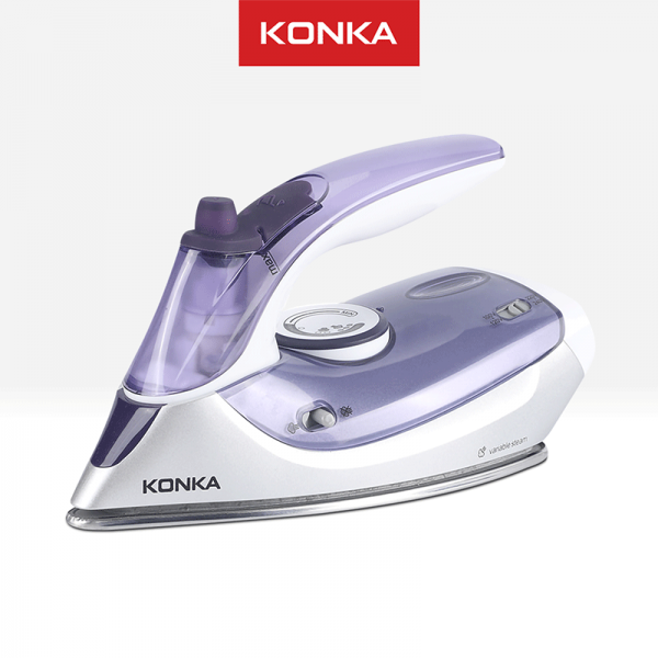 product KONKA Iron Steamer Setrika Listrik Portable Multifungsi (Uap/Kering) Anti Lengket
