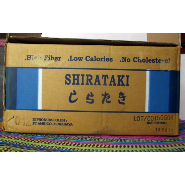 Shirataki Noodle Box Shirataki Noodle Indonesia