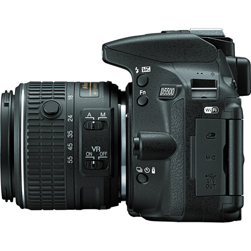 Nikon D5500 DSLR Camera with 18-55mm Lens