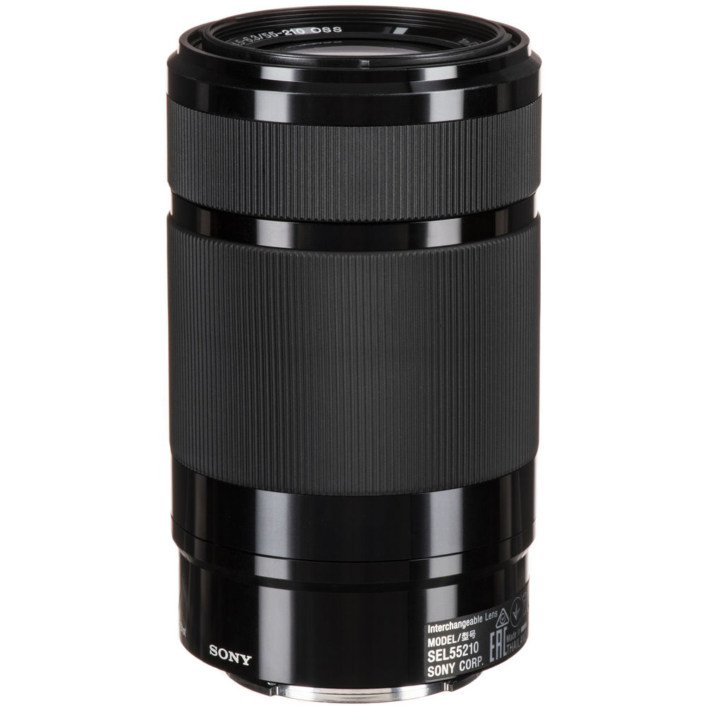 Sony E 55-210mm f/4.5-6.3 OSS Lens (Black