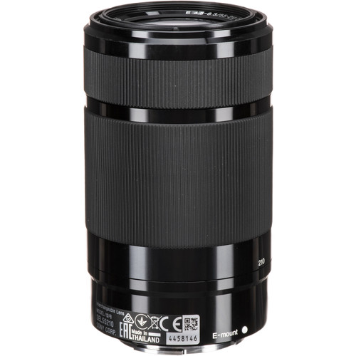 Sony E 55-210mm f/4.5-6.3 OSS Lens (Black