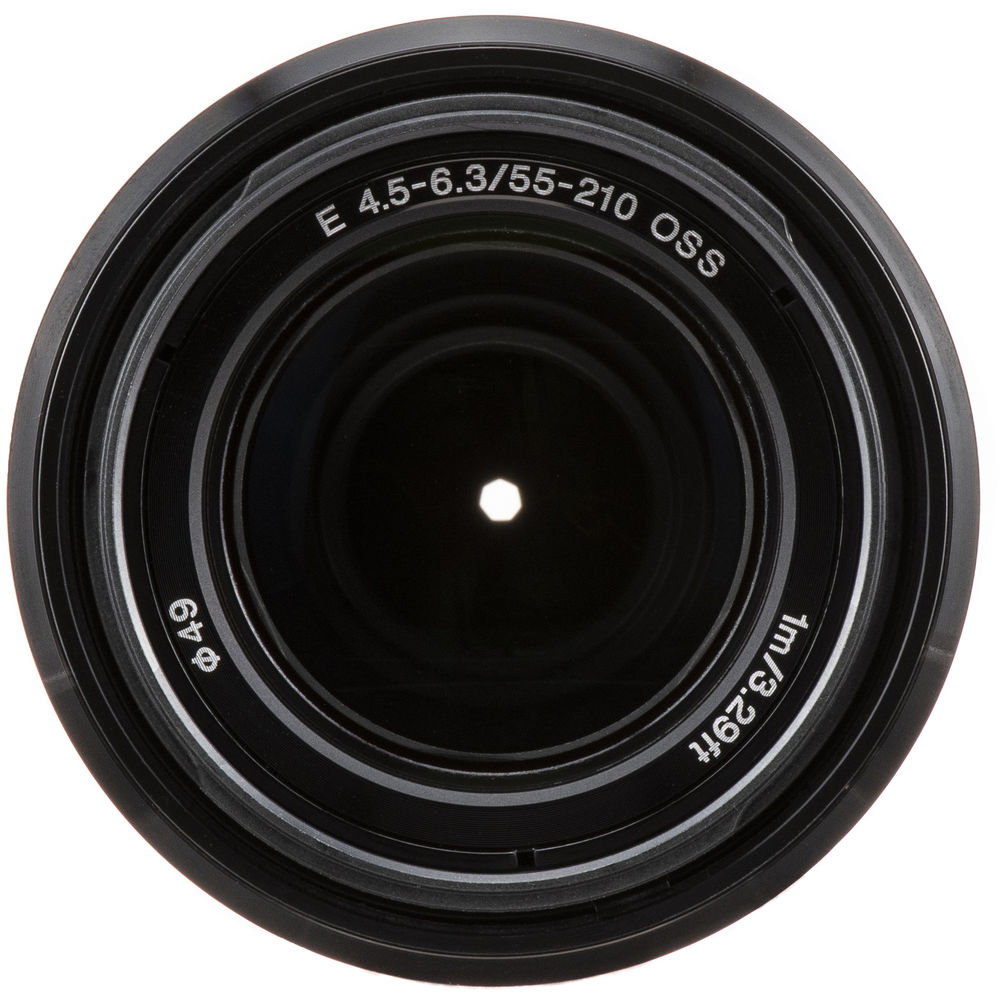 Sony E 55-210mm f/4.5-6.3 OSS Lens (Black