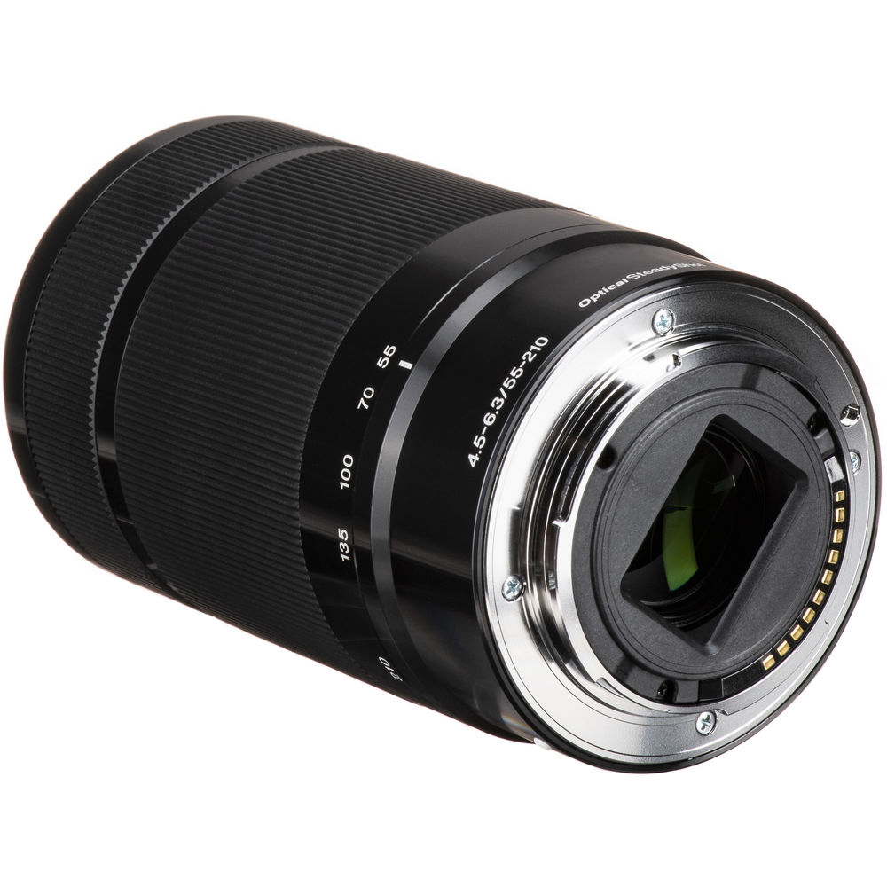 Sony E 55-210mm f/4.5-6.3 OSS Lens (Black