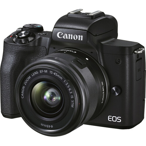 Canon M50 Mark II Mirrorless Digital Camera with 15-45mm Lens