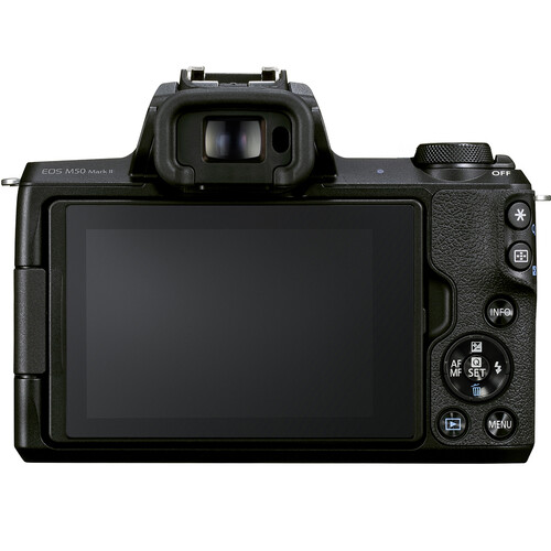 Canon M50 Mark II Mirrorless Digital Camera with 15-45mm Lens
