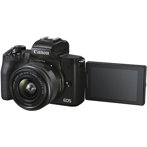 Canon M50 Mark II Mirrorless Digital Camera with 15-45mm Lens