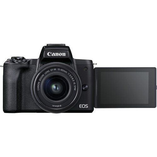 Canon M50 Mark II Mirrorless Digital Camera with 15-45mm Lens