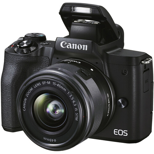 Canon M50 Mark II Mirrorless Digital Camera with 15-45mm Lens