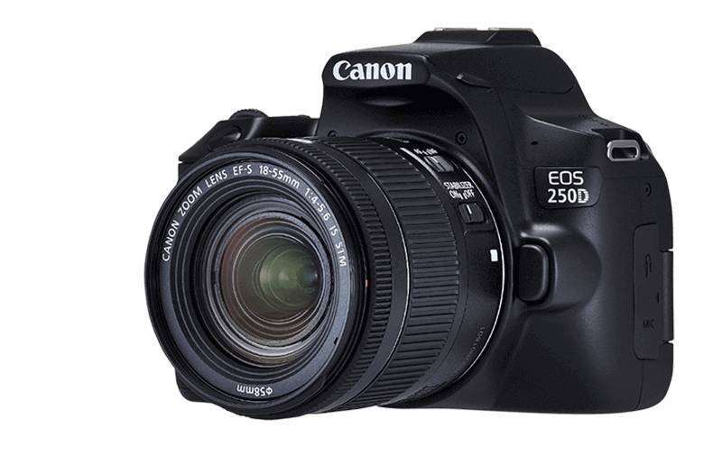 Canon EOS 250D DSLR Camera with 18-55 Lens