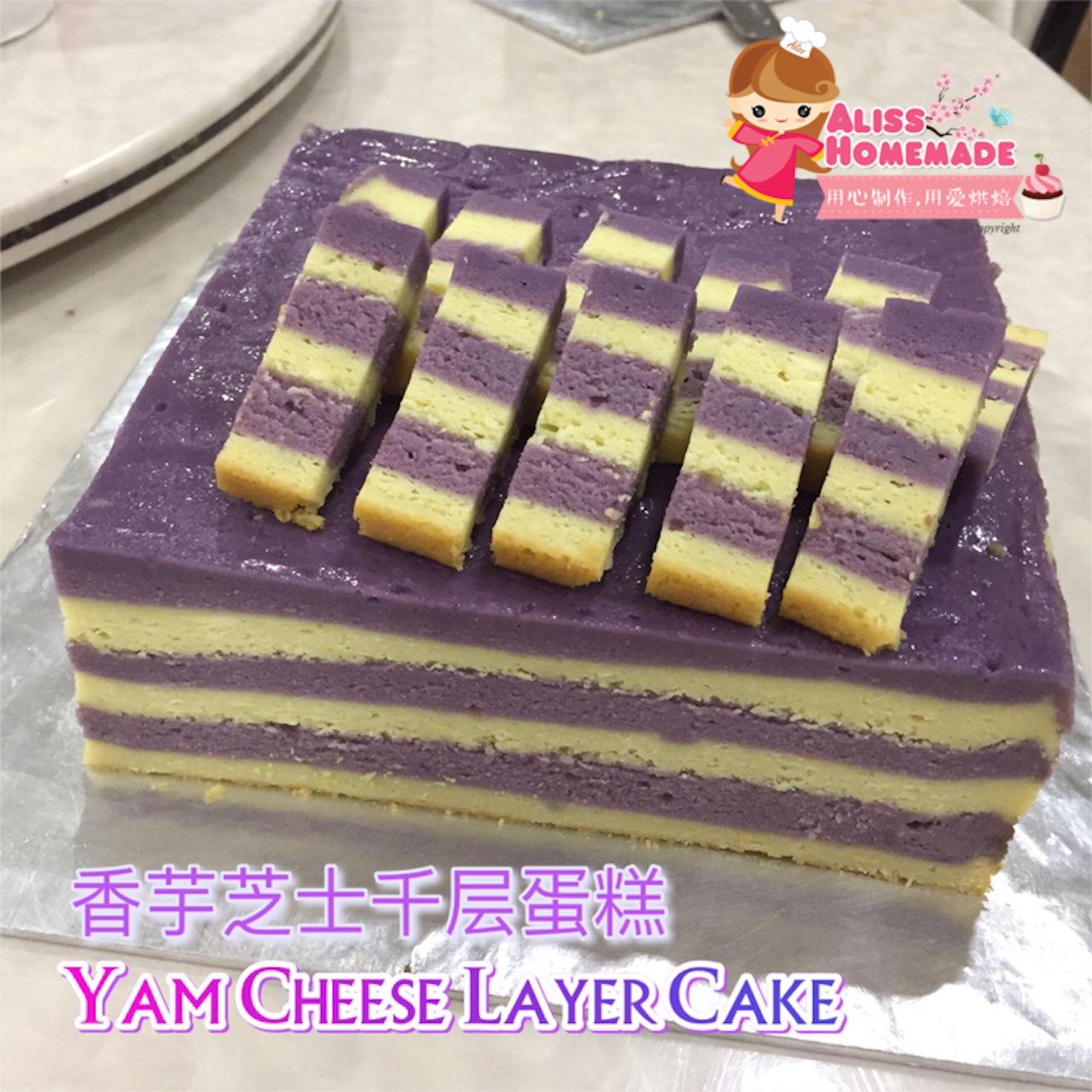 Kek Lapis Yam Cheese Yummi Hero Cake Delivery