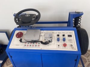Mô hình hệ thống lái treo trợ lực điện