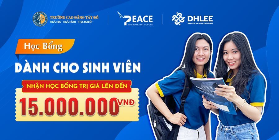học bổng tiếng Anh trường cao đẳng T&acirc;y Đ&ocirc;