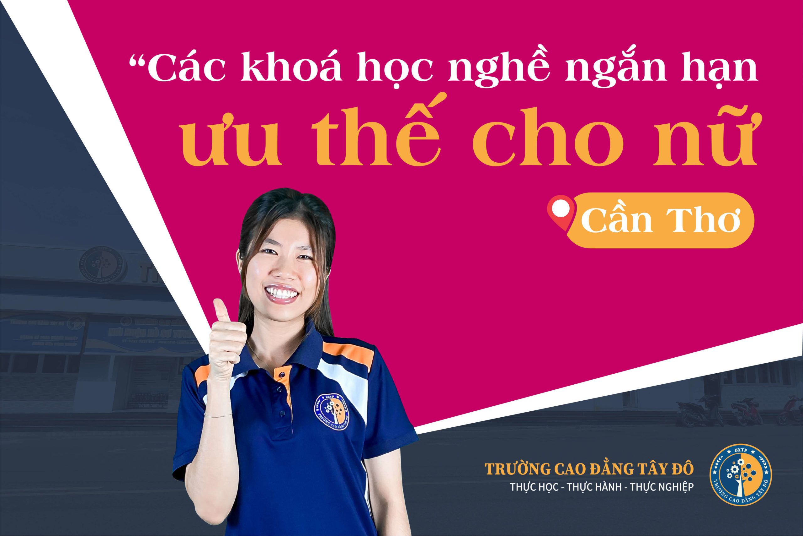 Caodangtaydo.edu.vn_Học nghề ngắn hạn cho nữ ở Cần Thơ