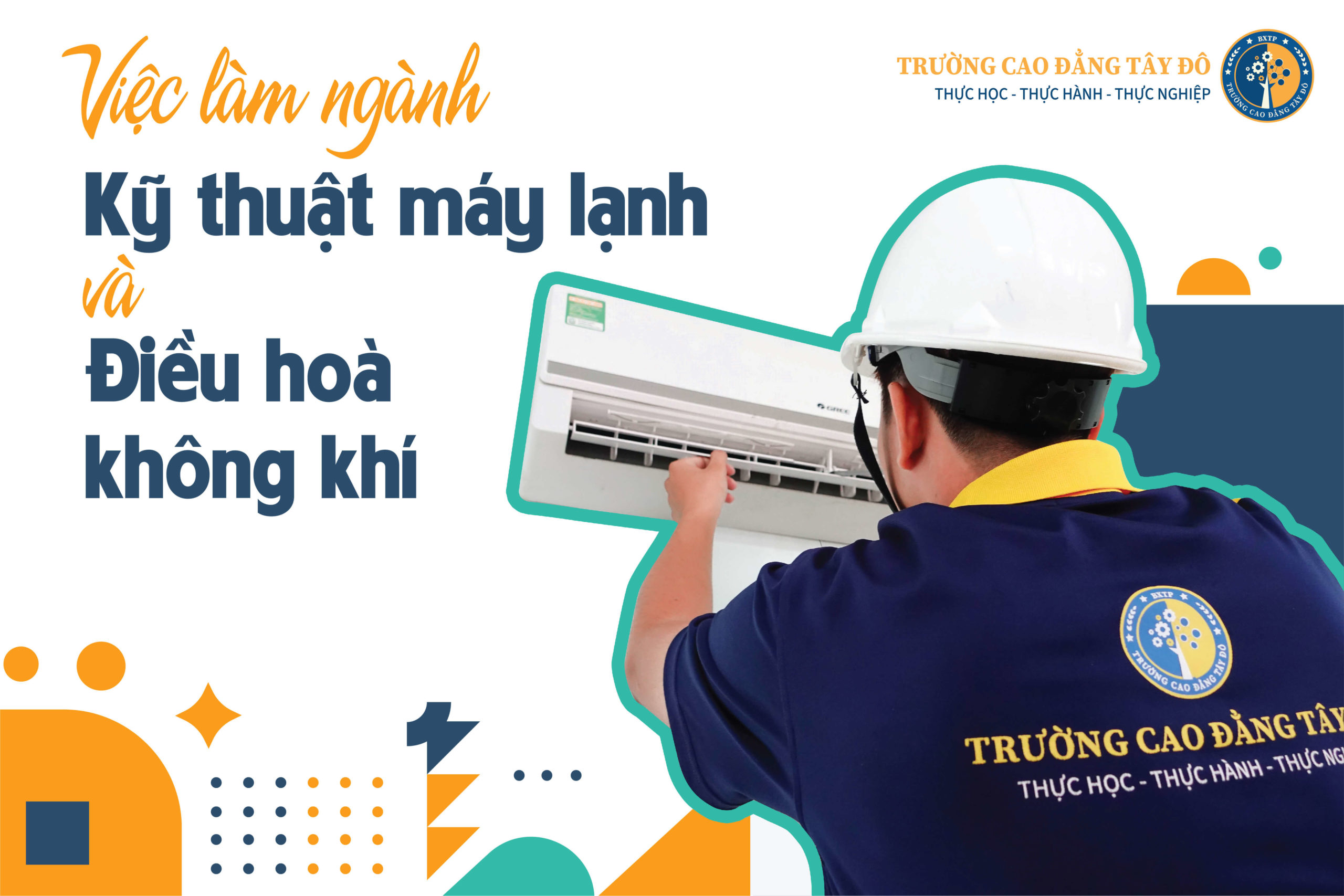 Vị trí việc làm ngành Kỹ thuật máy lạnh và Điều hoà không khí