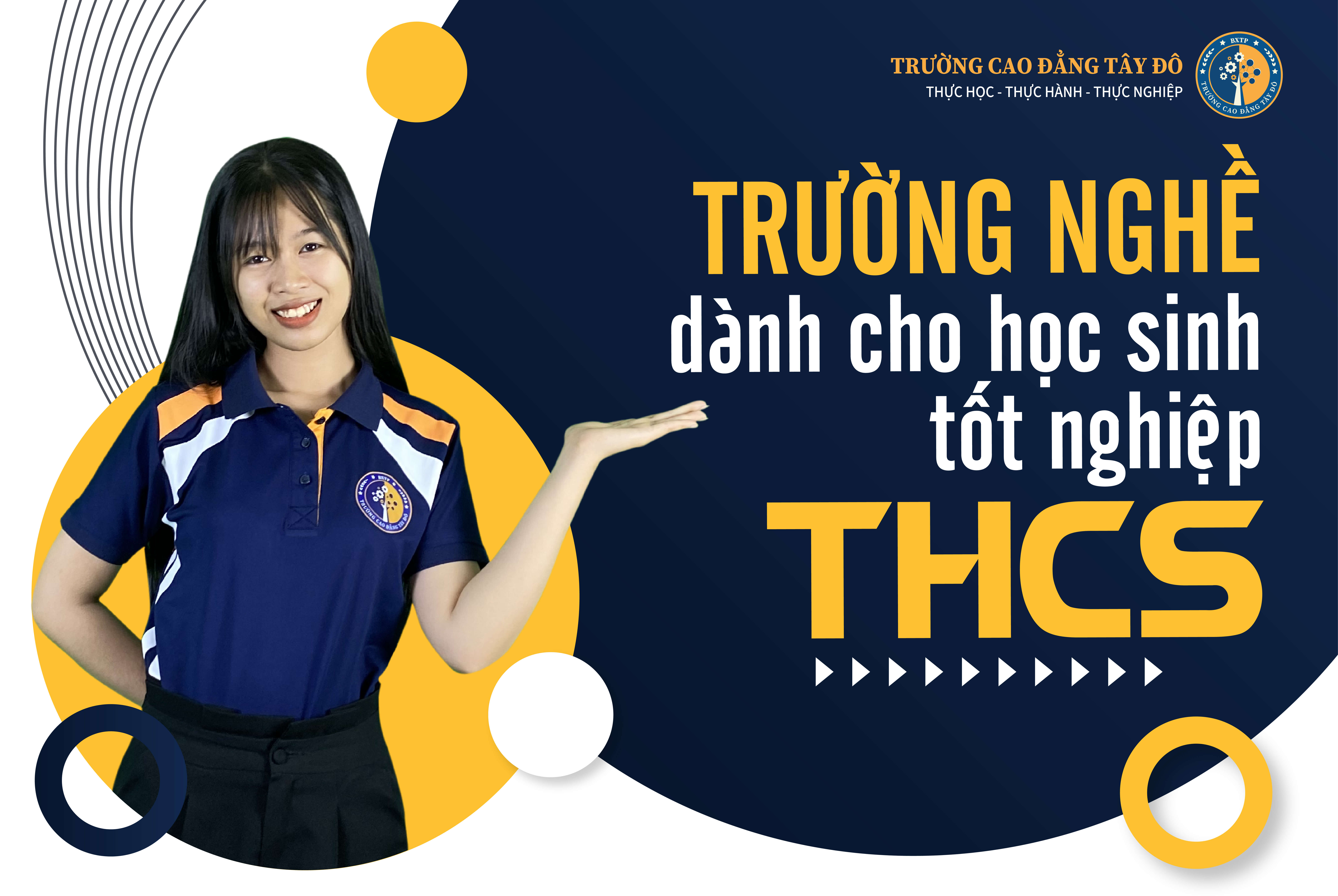 Trường nghề d&agrave;nh cho học sinh tốt nghiệp THCS