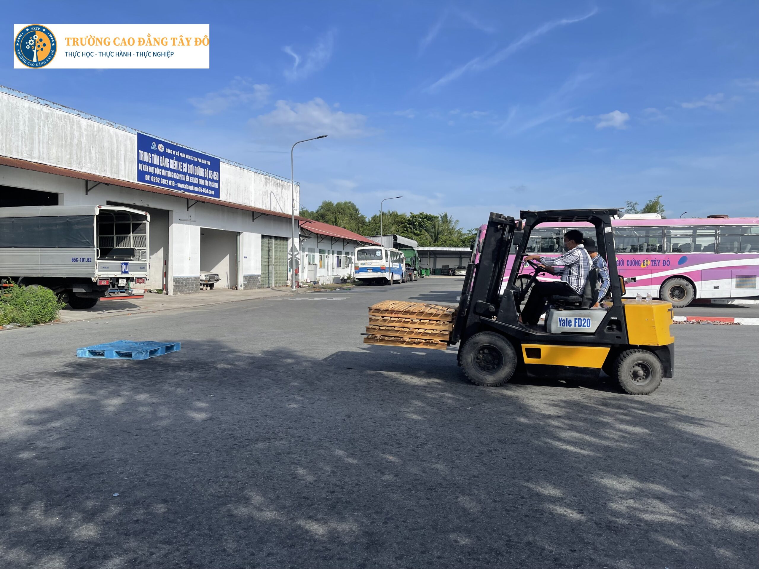 Học lái xe nâng giá tốt tại Bạc Liêu