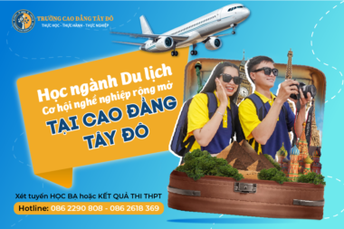 Ngành du lịch tại Cao đẳng Tây Đô