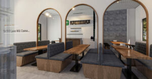 Coffee shop nằm trong lòng trường Cao đẳng Tây Đô