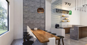 Coffee shop nằm trong lòng trường Cao đẳng Tây Đô