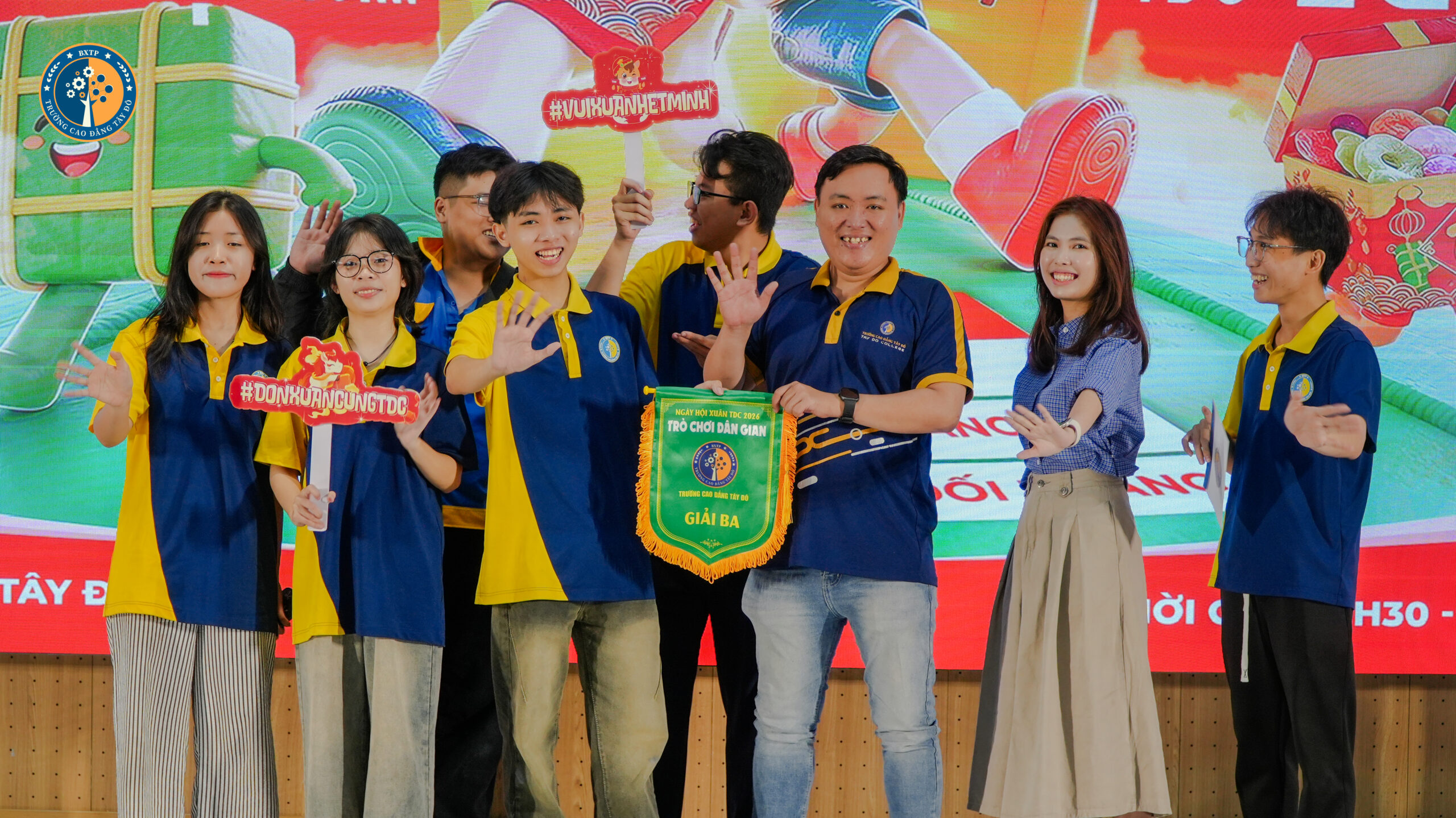 Ngày Hội Xuân TDC 2026: Rộn ràng sắc xuân – Bùng nổ trải nghiệm tại Trường Cao Đẳng Tây Đô (30/1)