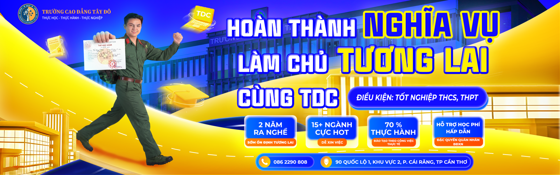 Trường Cao Đẳng T&acirc;y Đ&ocirc; – Tay Do College (TDC)