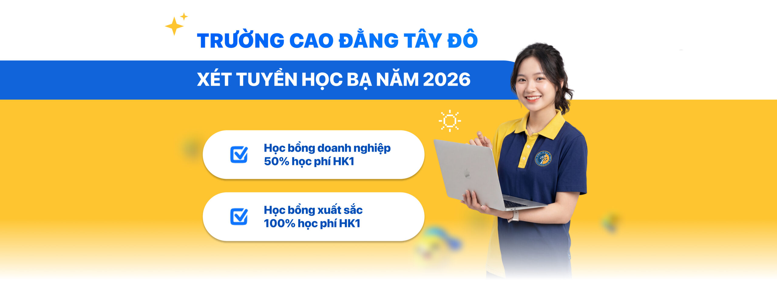 X&eacute;t tuyển học bạ Cao đẳng T&acirc;y Đ&ocirc;