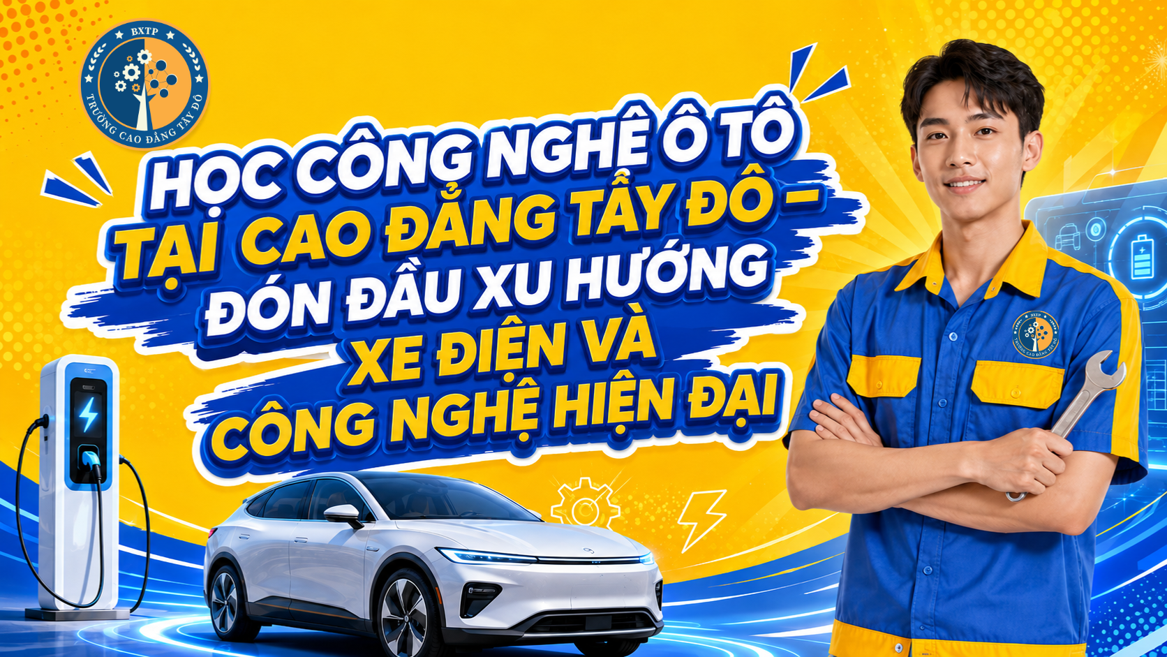 Học C&ocirc;ng Nghệ &Ocirc; T&ocirc; Tại Cao Đẳng T&acirc;y Đ&ocirc;
