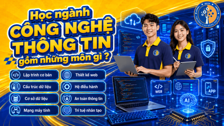 Học ng&agrave;nh C&ocirc;ng Nghệ Th&ocirc;ng Tin gồm những m&ocirc;n g&igrave;? Ra trường l&agrave;m g&igrave;?