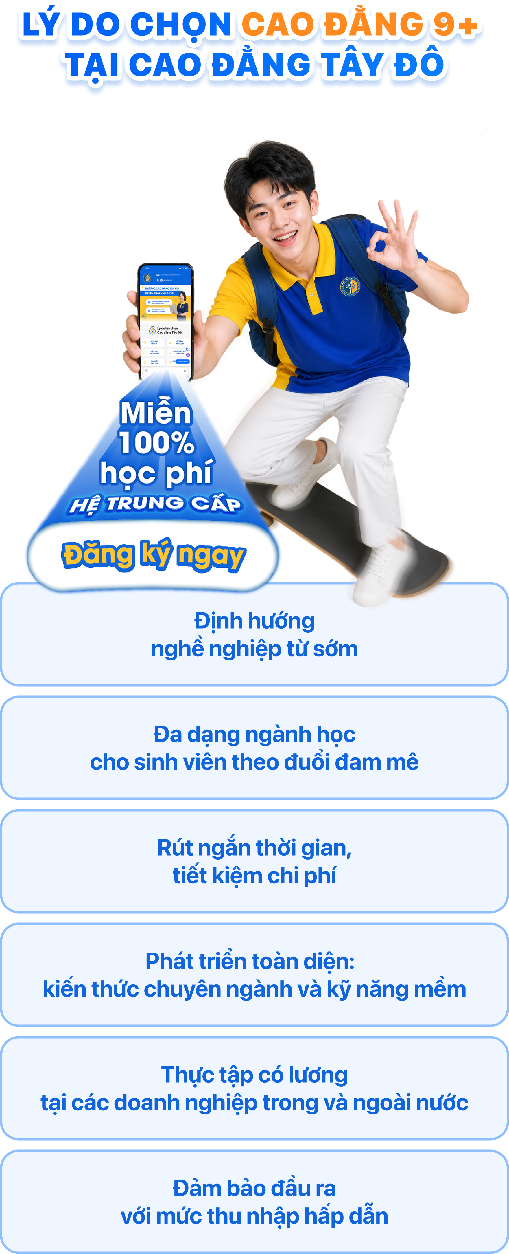 CAO ĐẲNG 9+ Mới
