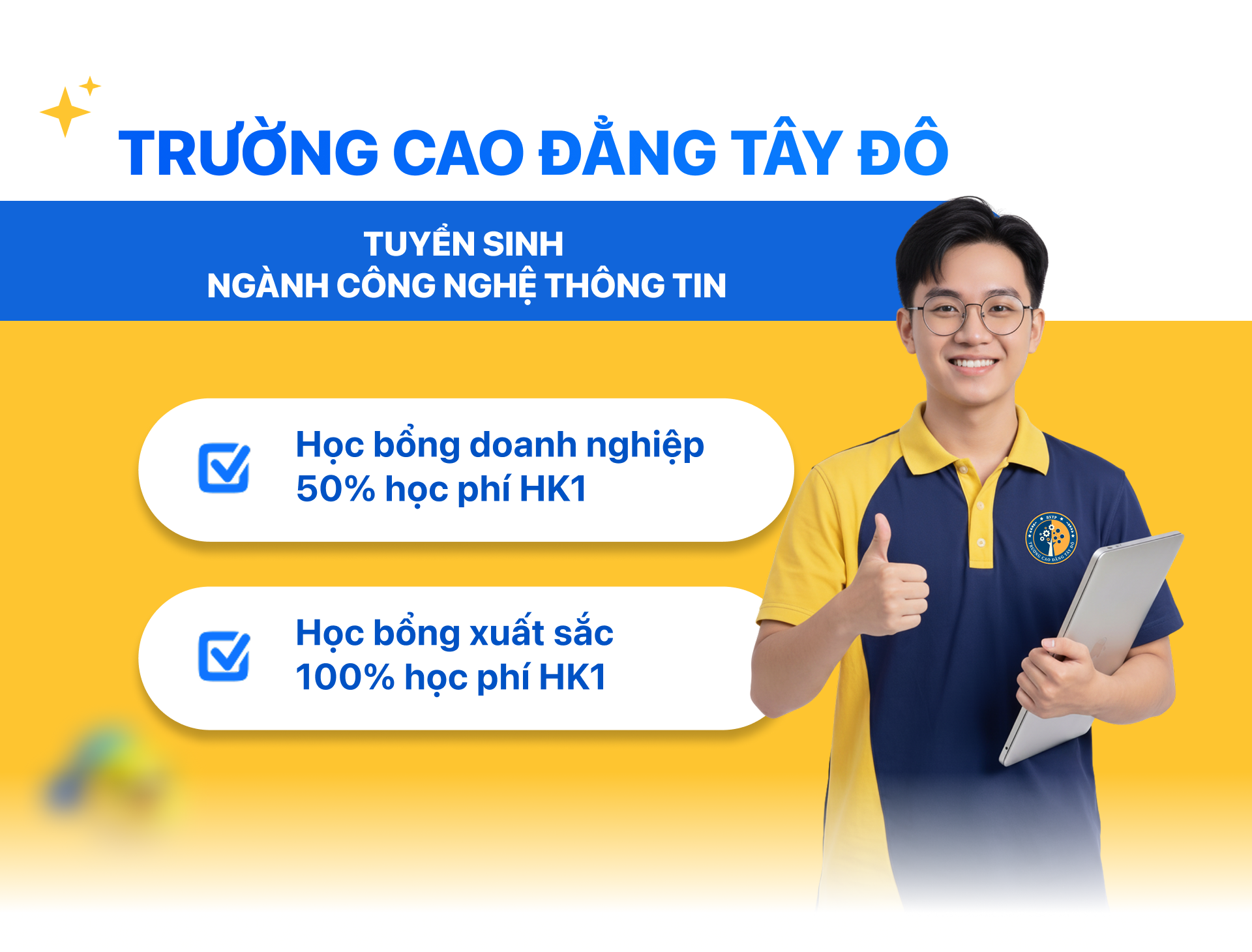 Học ng&agrave;nh C&ocirc;ng nghệ Th&ocirc;ng tin tại Cao đẳng T&acirc;y Đ&ocirc; Cần Thơ