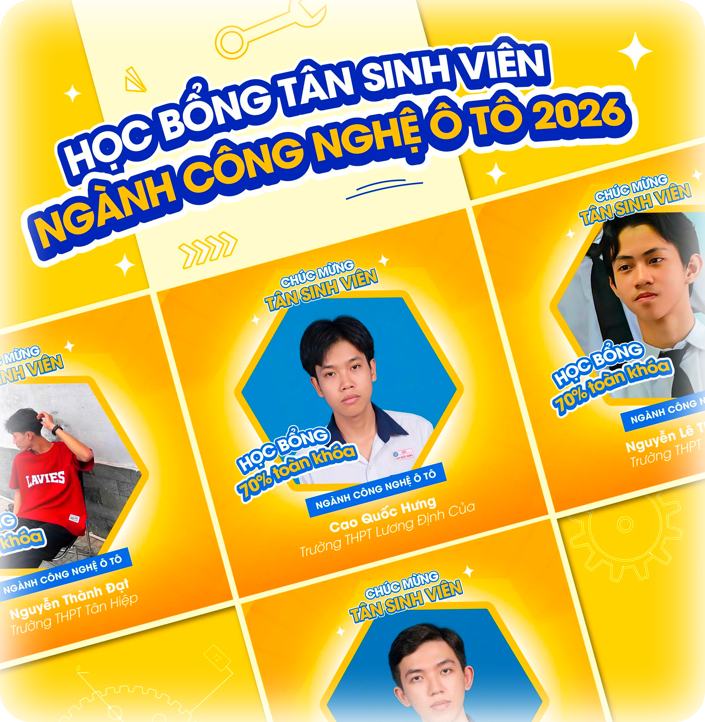 Tuyển sinh ng&agrave;nh C&ocirc;ng nghệ &Ocirc; t&ocirc; 2026
