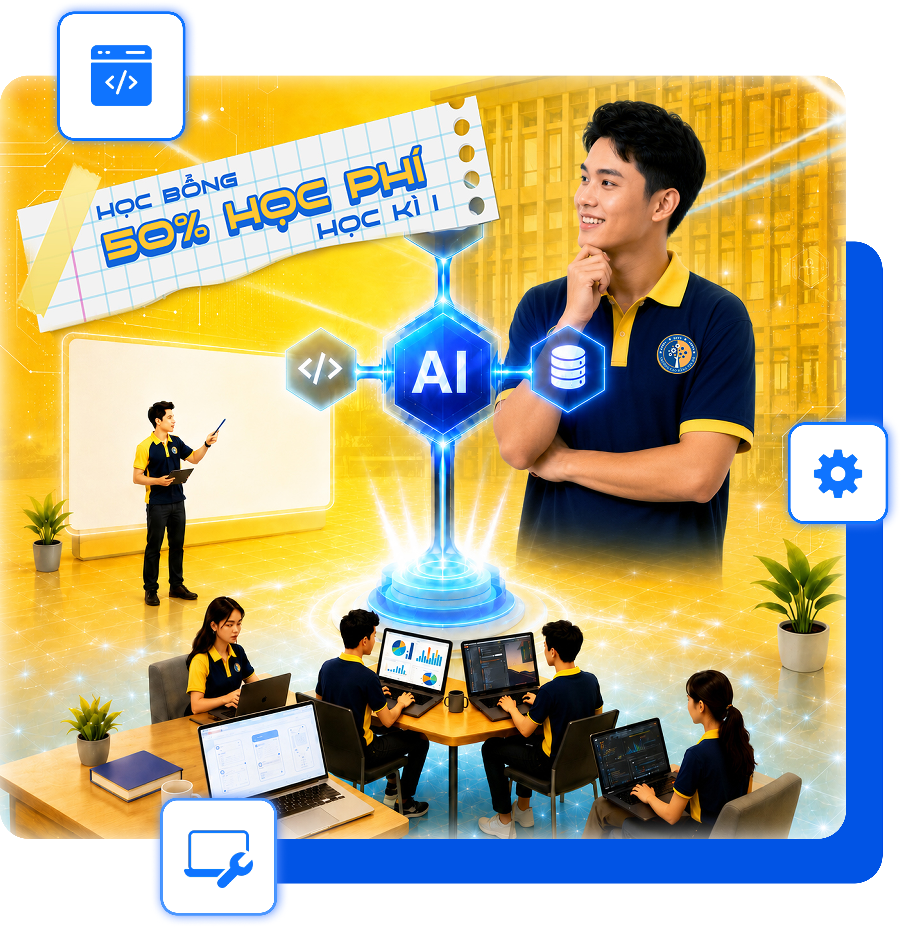 Tuyển sinh ng&agrave;nh CNTT