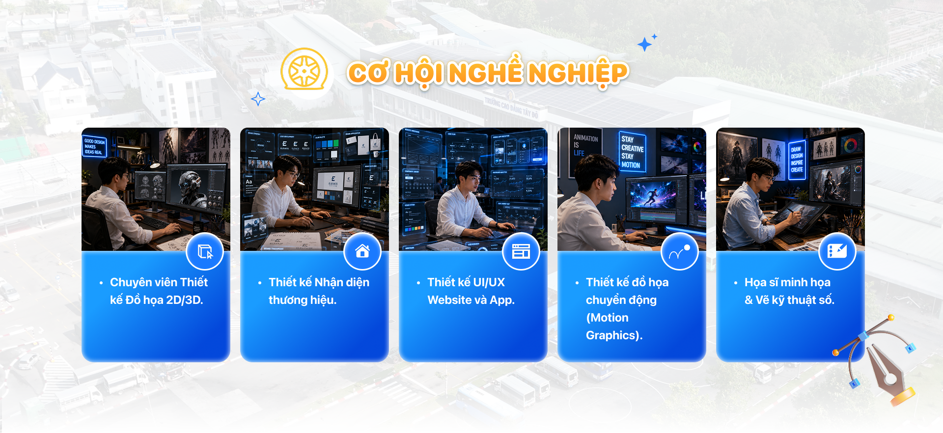 Tuyển sinh ng&agrave;nh Thiết kế đồ họa 2026