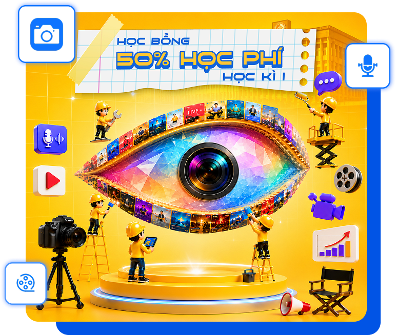 Tuyển sinh ng&agrave;nh Truyền th&ocirc;ng đa phương tiện 2026
