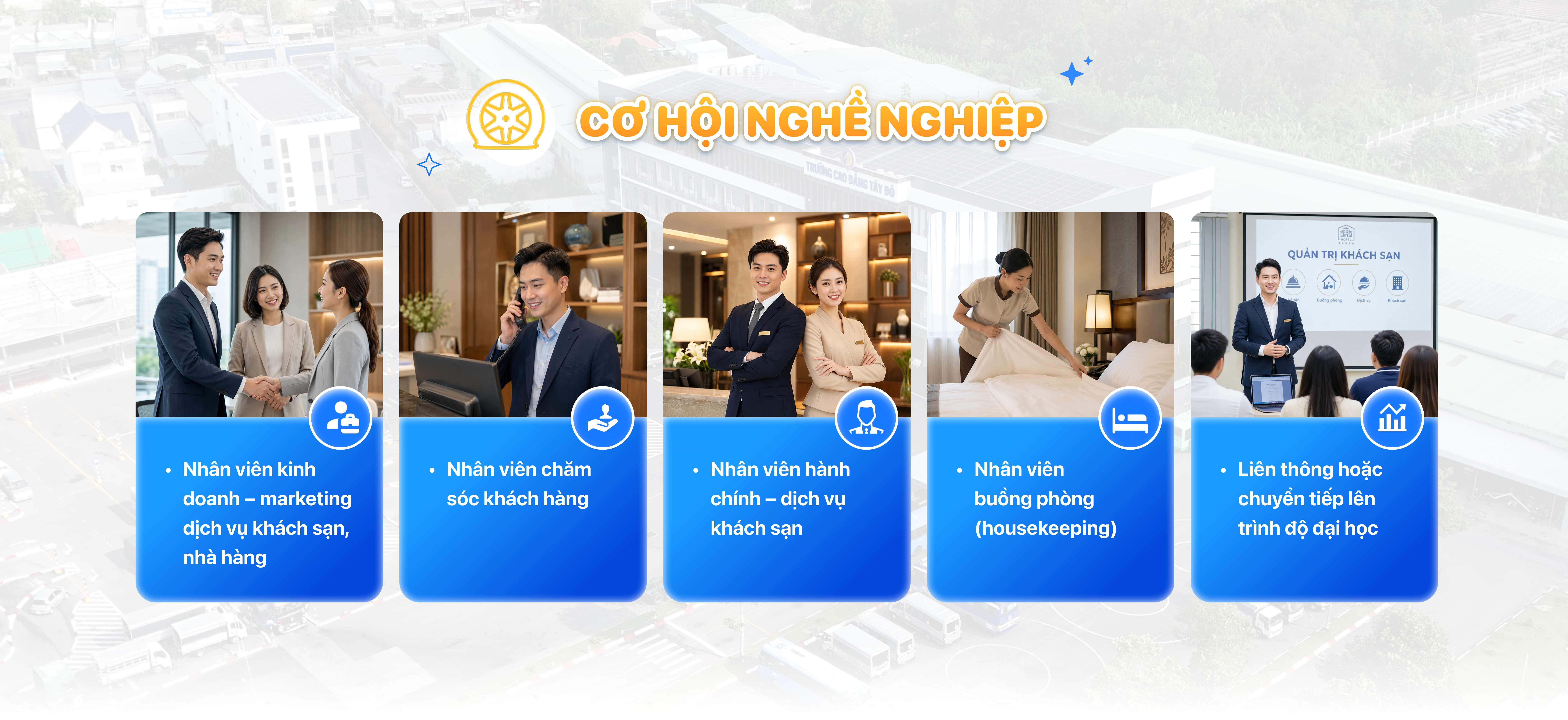 Tuyển sinh ng&agrave;nh Quản trị Kh&aacute;ch sạn