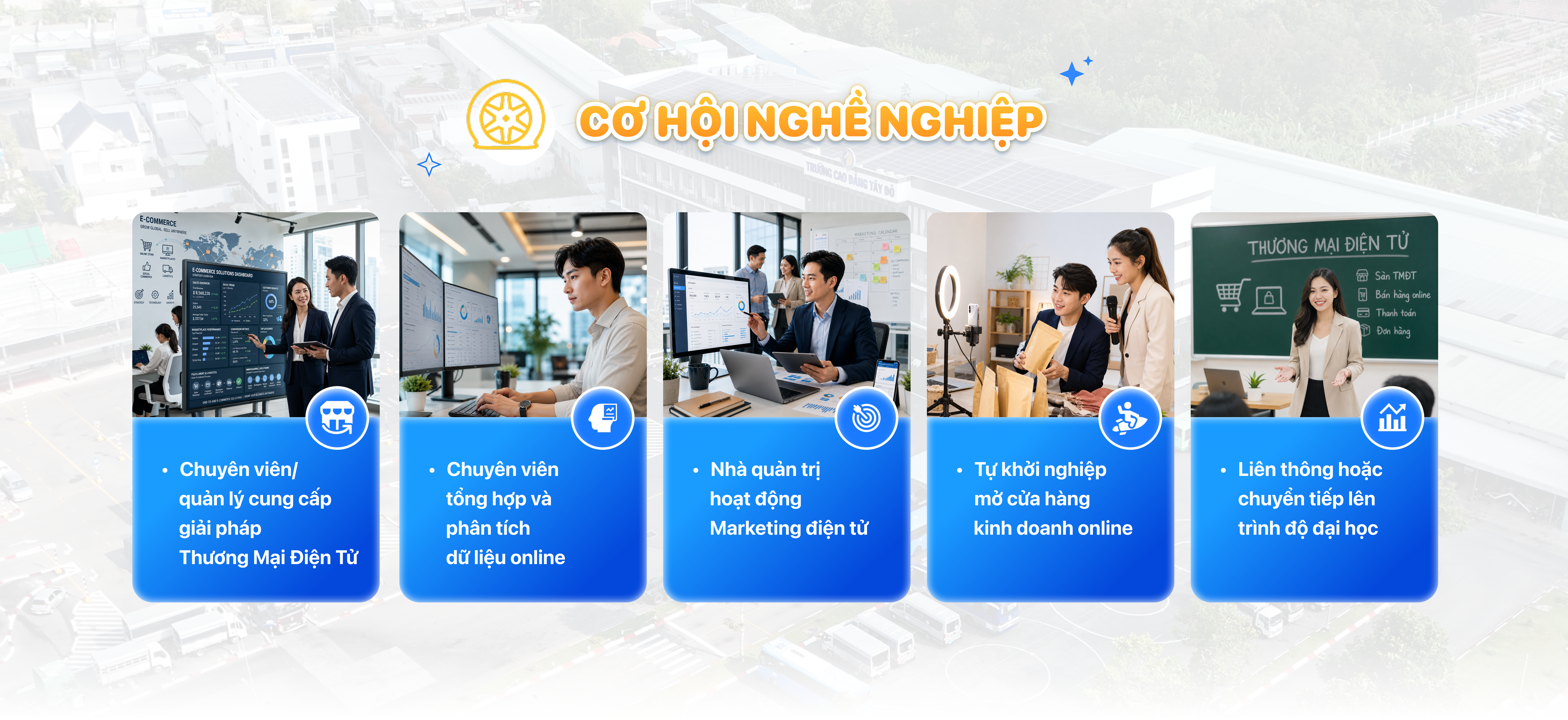 Tuyển sinh ng&agrave;nh Thương mại điện tử 2026