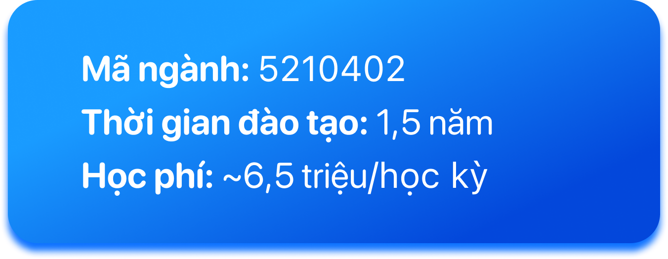 Tuyển sinh ng&agrave;nh Thiết kế đồ họa 2026