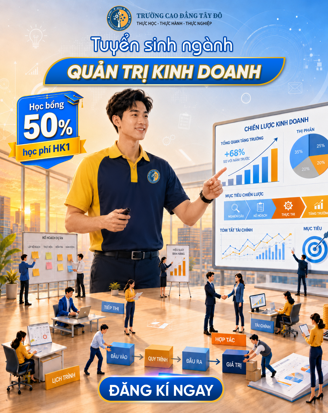 Học Phí Ngành Quản Trị Kinh Doanh Tại Cần Thơ Có Cao Không?