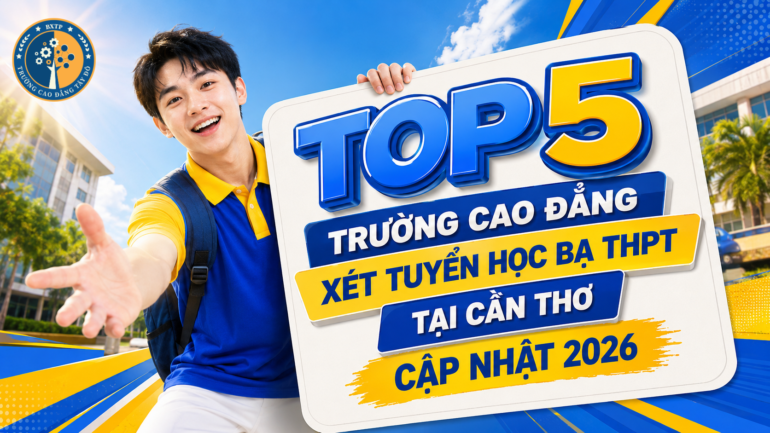 TOP 5 TRƯỜNG CAO ĐẲNG XÉT TUYỂN HỌC BẠ THPT TẠI CẦN THƠ CẬP NHẬT 2026