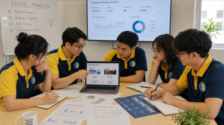 Học Digital Marketing Tại Cần Thơ Trong 2 Năm Có Gì Đặc Biệt? Cơ Hội Nhận Học Bổng Ở Cao Đẳng Tây Đô